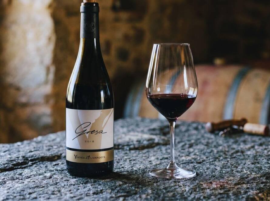 Nota de cata del vino tinto Gresa 2018 de Vinyes d'Olivardots.